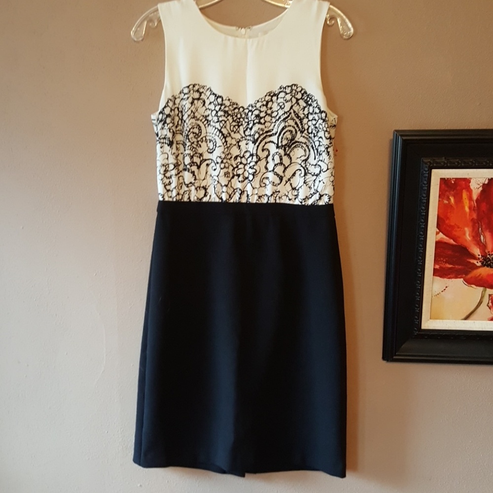 Loft by Ann Taylor 'sweetheart' neckline dress